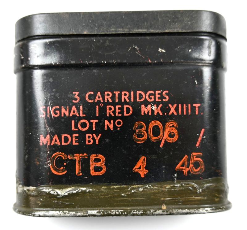 British WW2 Flare Cartridge Box