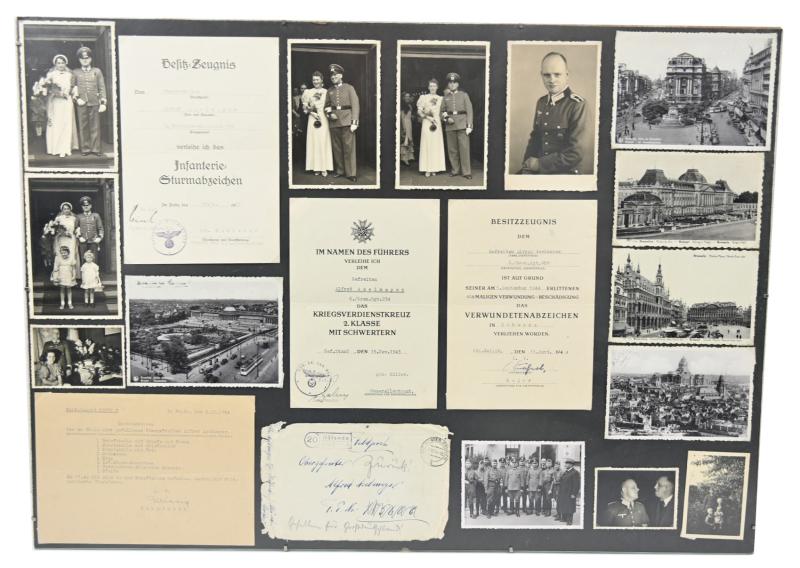 German WH Document Grouping 'Obergefreiter Alfred Aselmeyer'