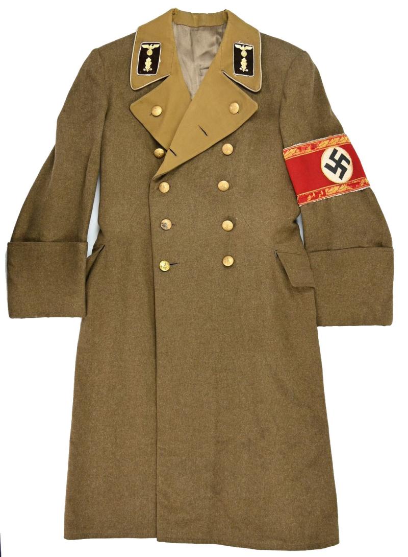German NSDAP Kreisleiter Greatcoat