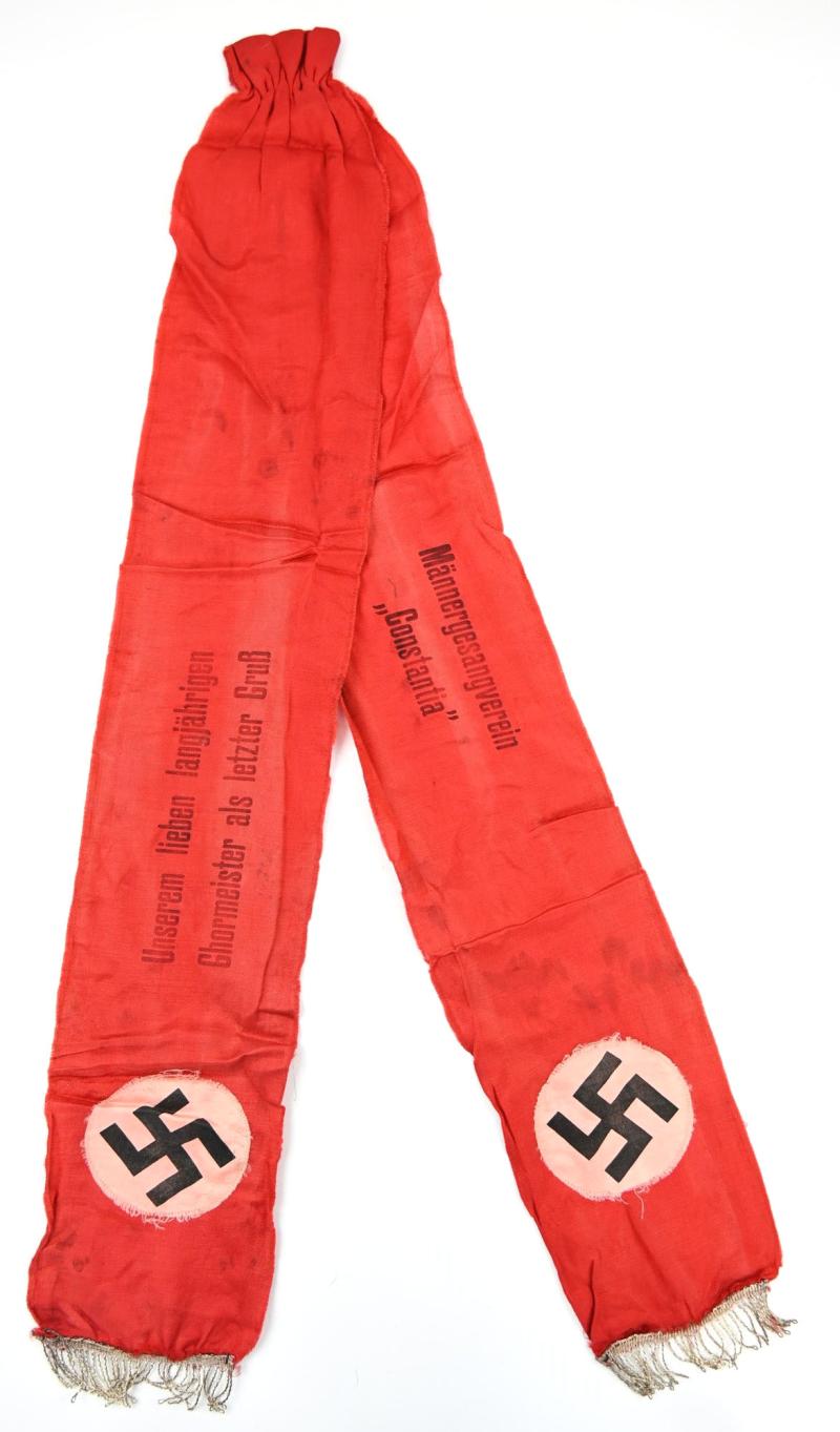 German NSDAP Funderal Sash