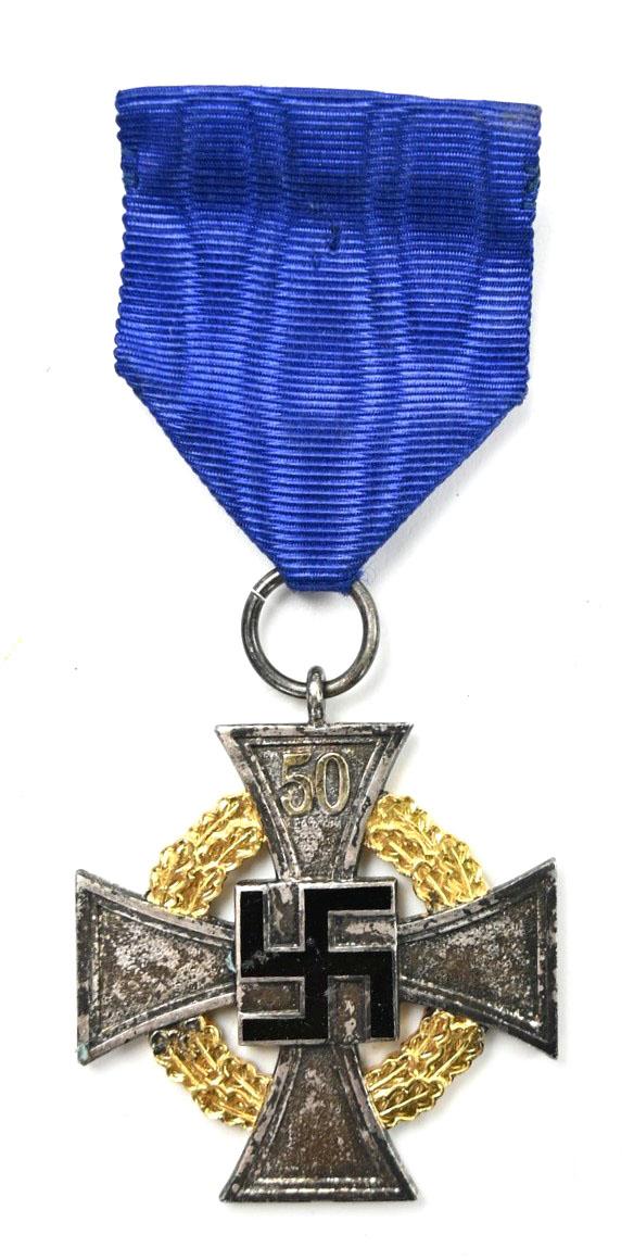 German 50 Years Service Medal