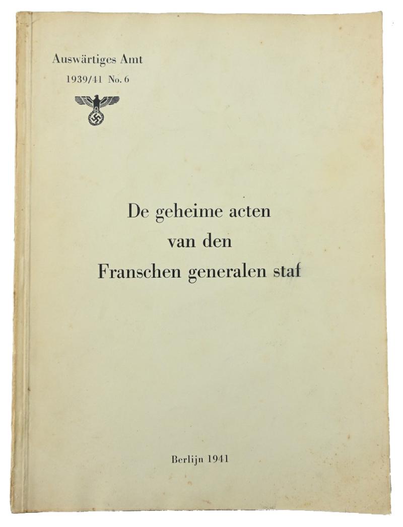 German Third Reich Federal Foreign Office Book