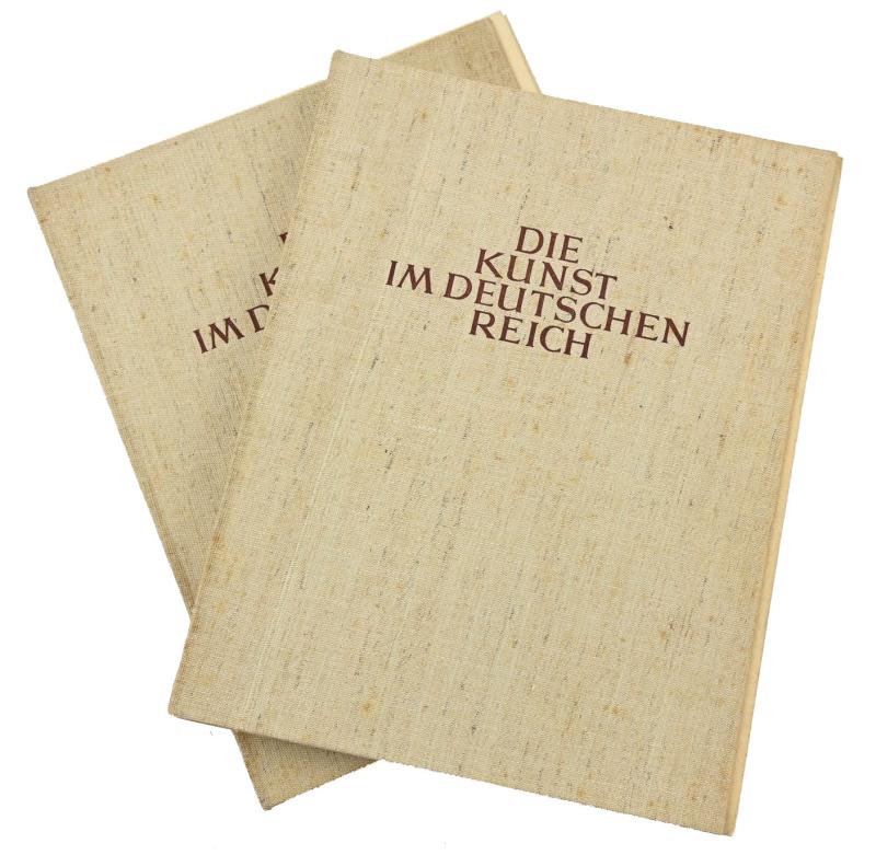 German Third Reich Magazine Set 'die Kunst im Dritten Reich' 1940