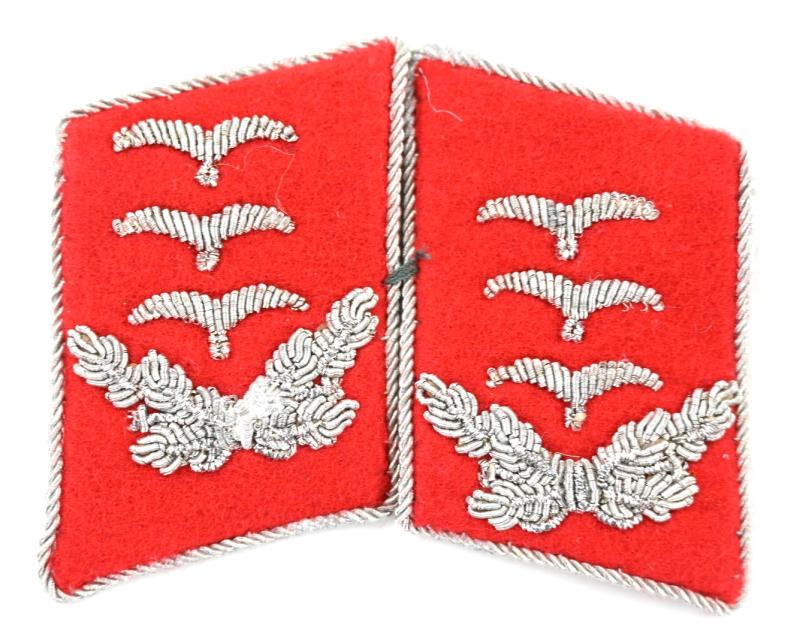 German LW Officers Collar Tabs