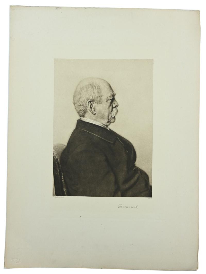 German Litho Otto von Bismarck