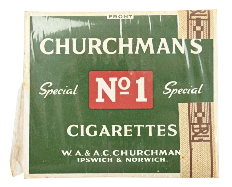 British WW2 'Churchmans' Cigarettes