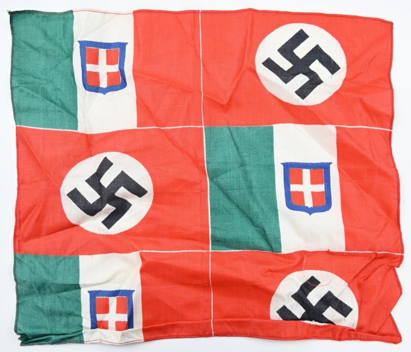 German/Italian Third Reich Era Flag