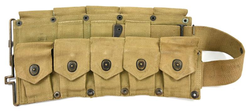US WW2 M1 Garand Ammo Belt