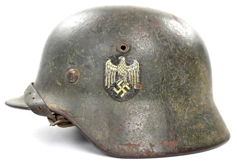 German WH M40 SD Combat Helmet ex Tropical