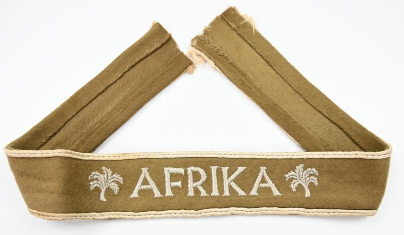 German Afrika Campaign Cufftitle