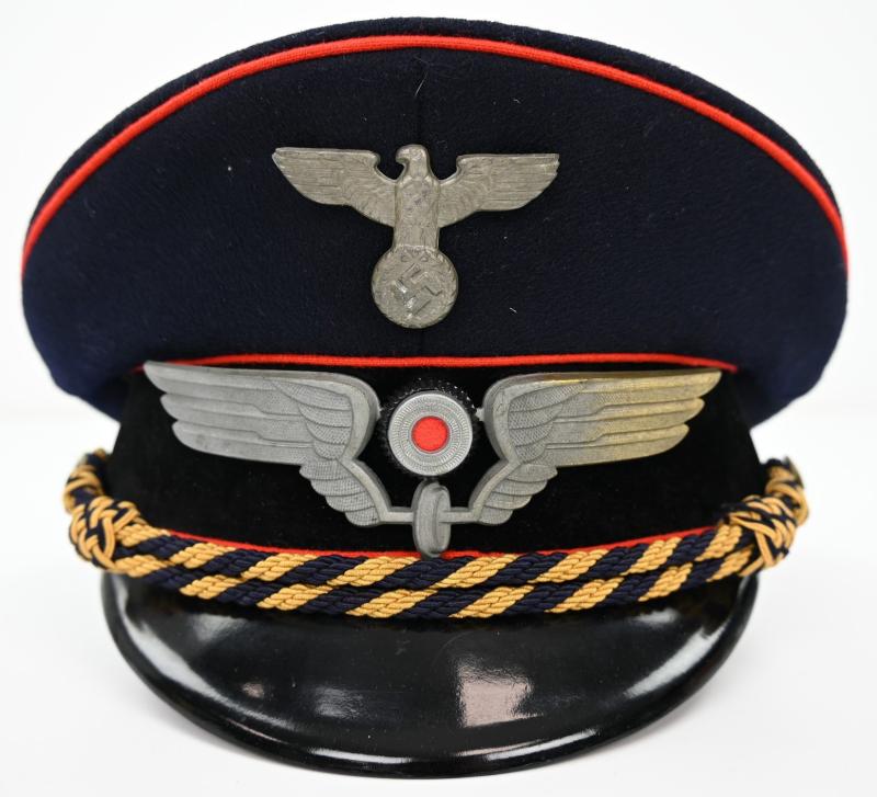 German Reichsbahn NCO Visor Cap