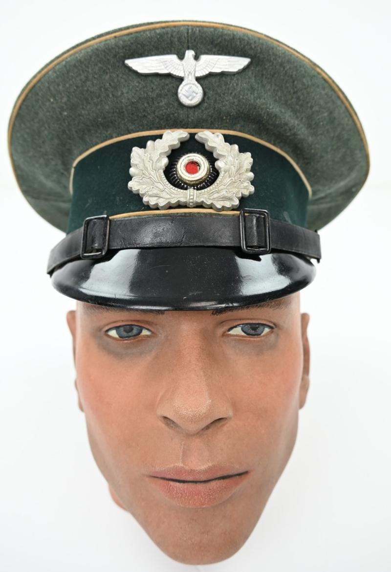 German WH NCO Infantry Visor Cap