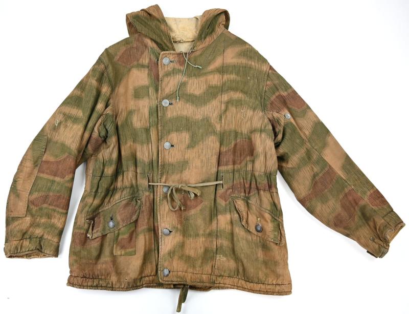 German WH Reversible Water & Tan Camo Parka