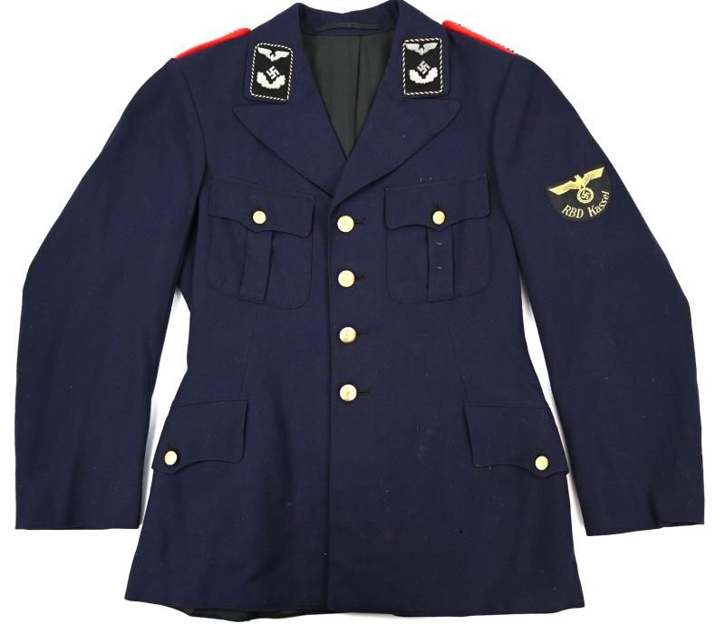 German Reichsbahn Official Tunic 'RBD Kassel'
