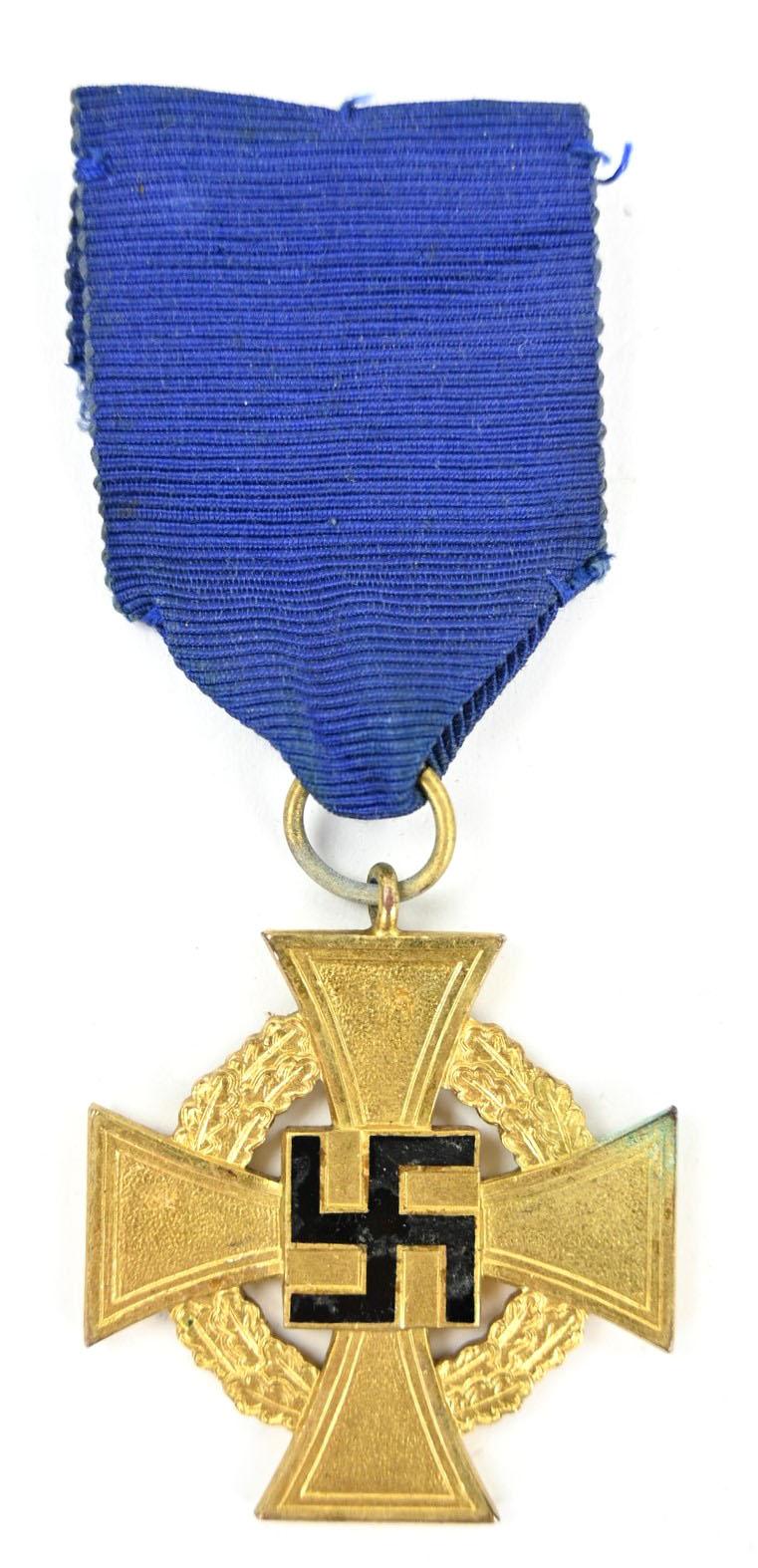 German 40 Years Faithfull Service Medal