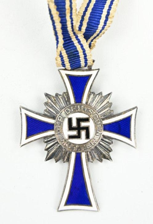 German Mother's Cross in Silver