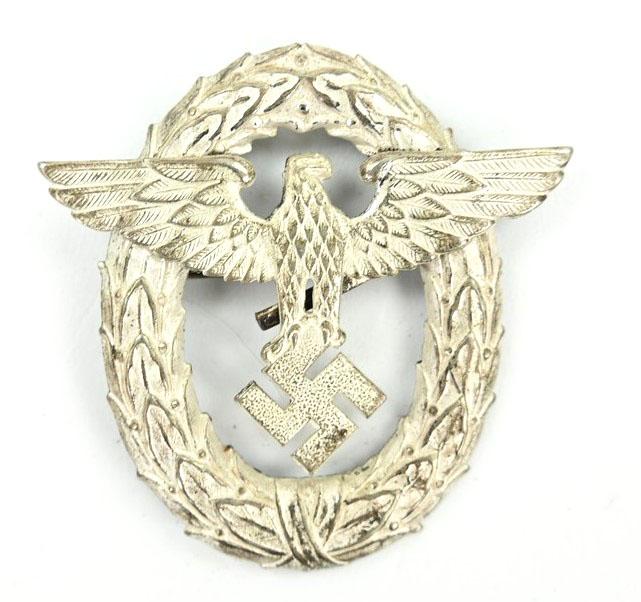 German Polizei Cap Badge