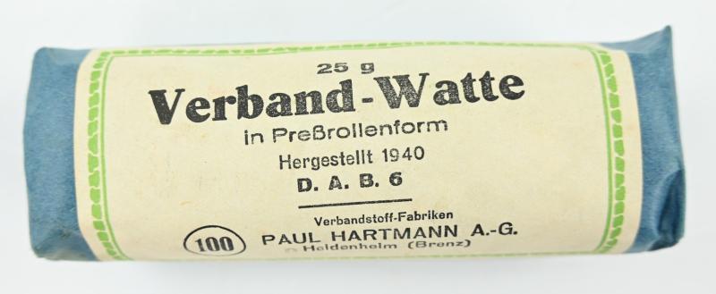 German Third Reich First Aid Cotton Package