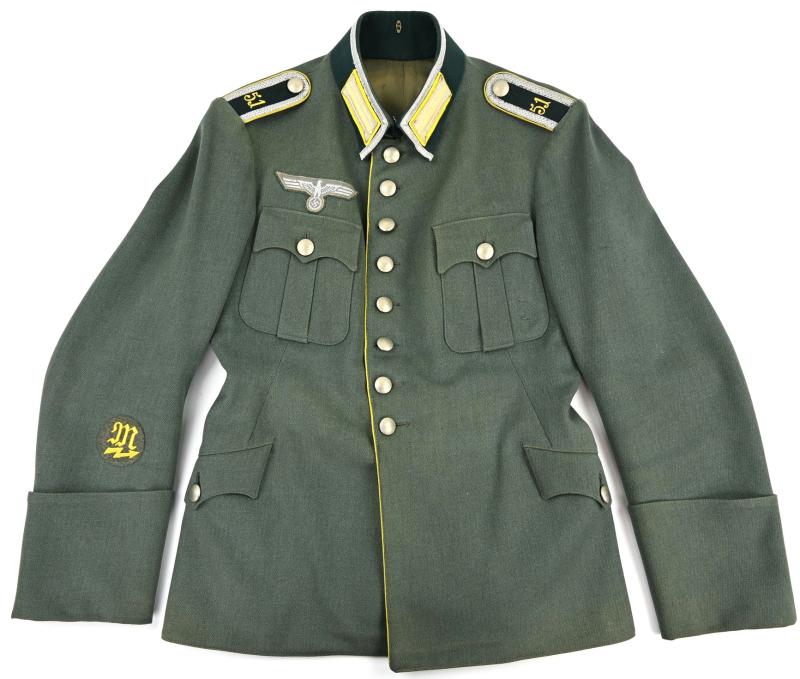 German WH NCO 'Geschmückte Feldbluse' Signal Troops