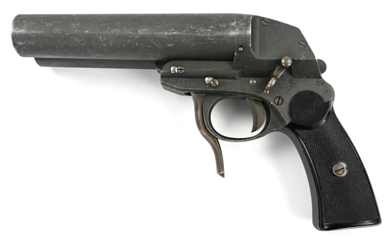German LW Double Barrel Pilot Flare Gun Type L