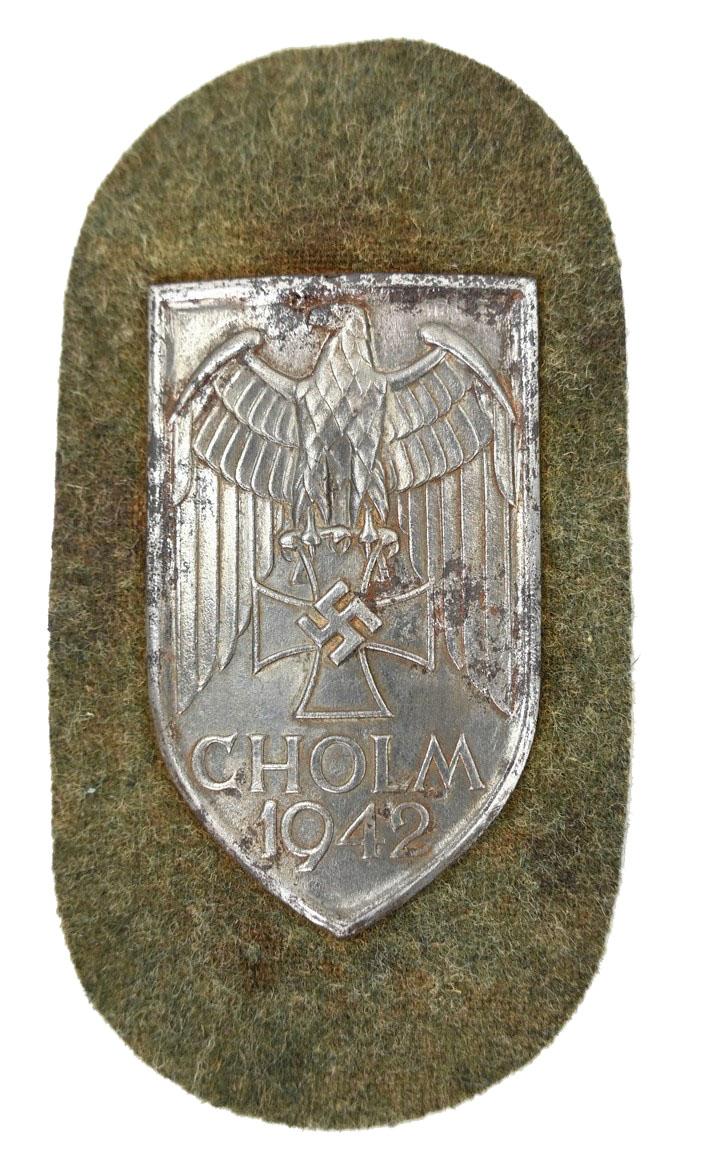 German WH Cholm 1942 Campaign Shield