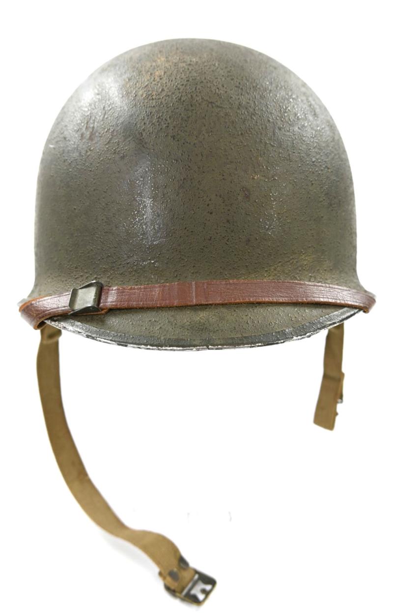 US WW2 Named M1 Fixed Bale Combat Helmet