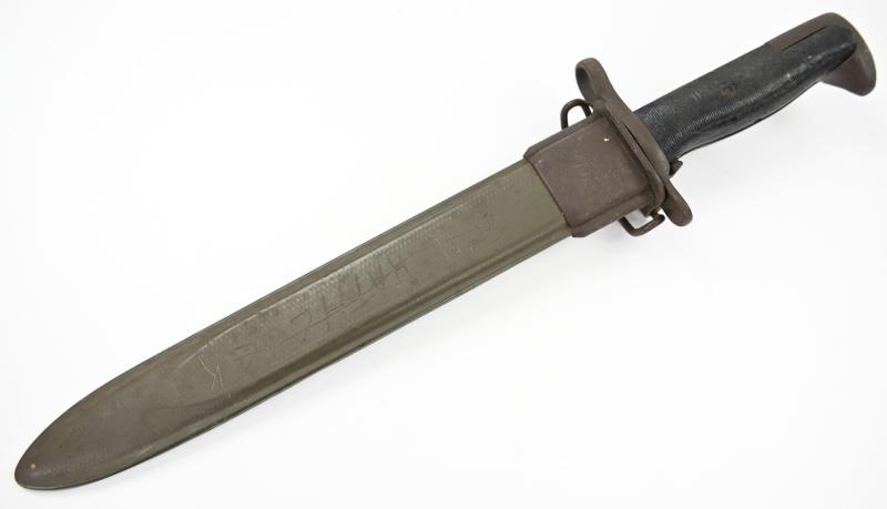 US WW2 M1 Garand Bayonet 'OL'