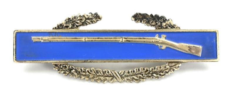 US WW2 Sterling Silver CIB Badge