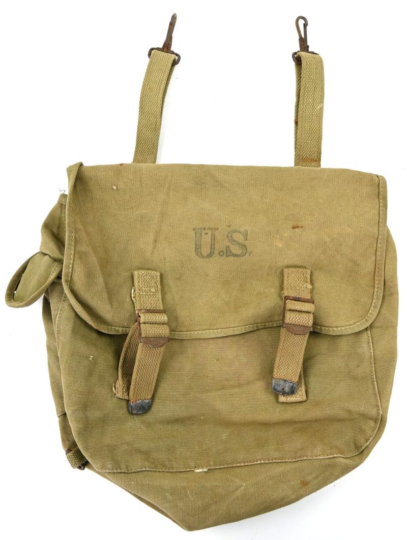 US WW2 Named M-1936 Musset Bag
