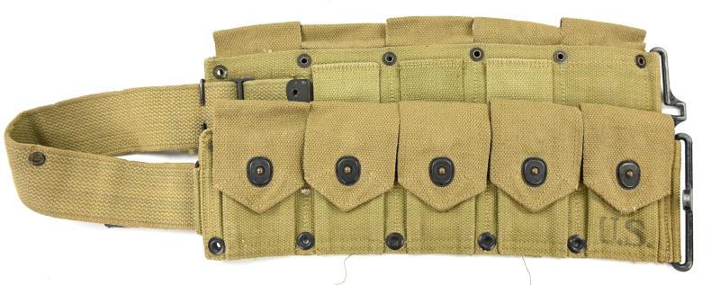 US WW2 M1 Garand Ammo Belt