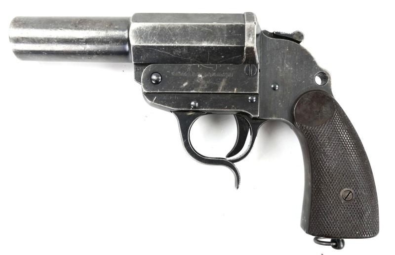 German WH LP34 Steel Flare Gun