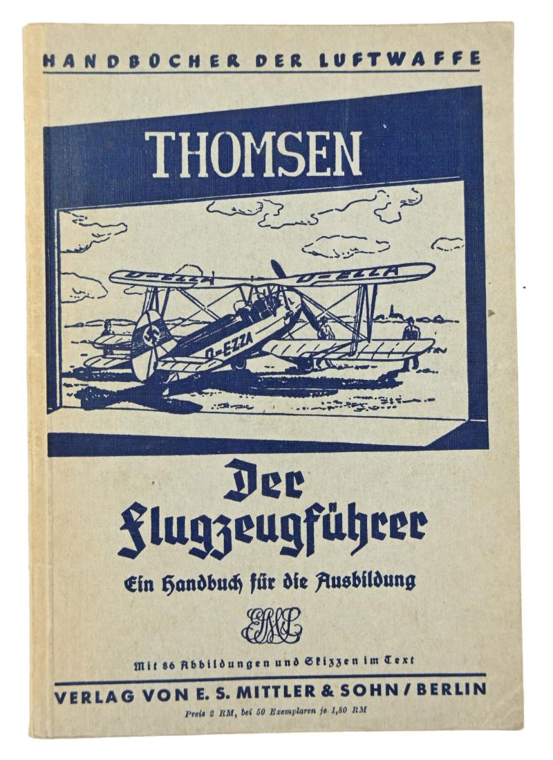 German LW Book 'Der Flugzeugfuhrer'