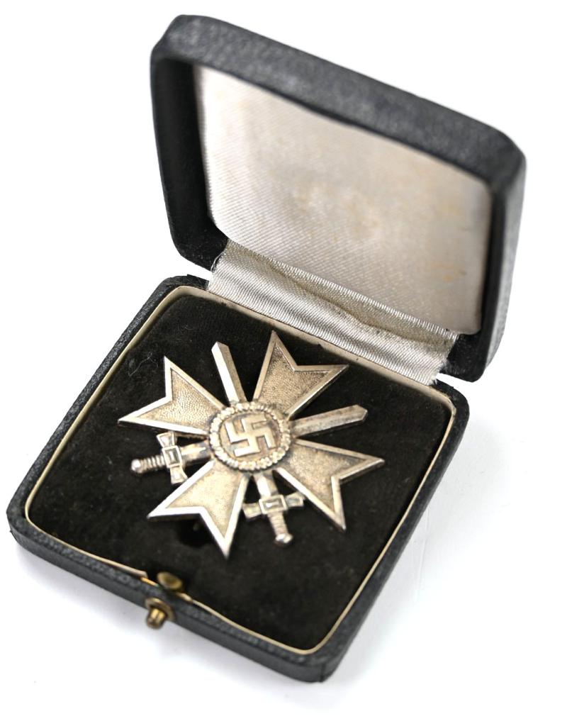 German Cased War Merit Cross 1.Class with Swords '4'