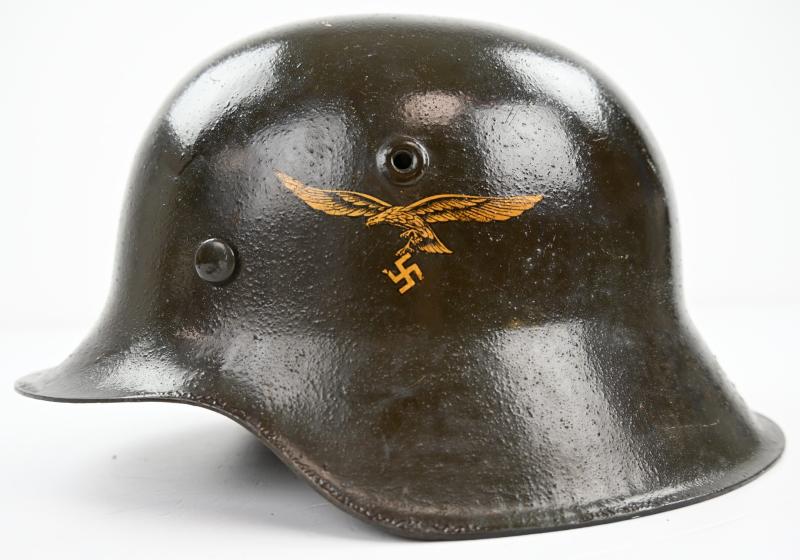 German LW M42 SD Combat Helmet