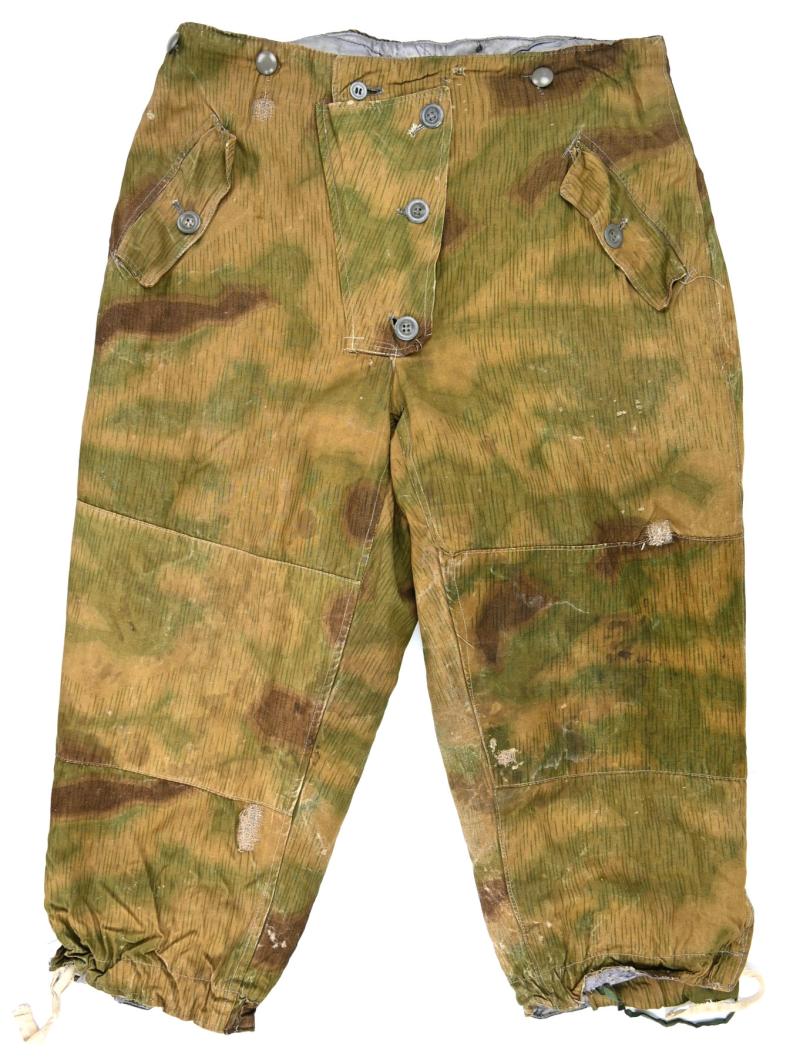 German WH Non-Reversible Water & Tan Camo Trousers