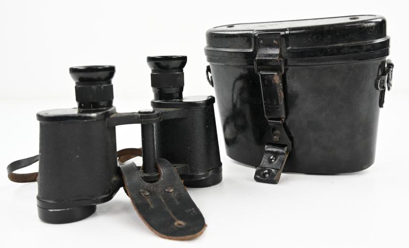 German WH Binocular 6x30 in Carrying Case