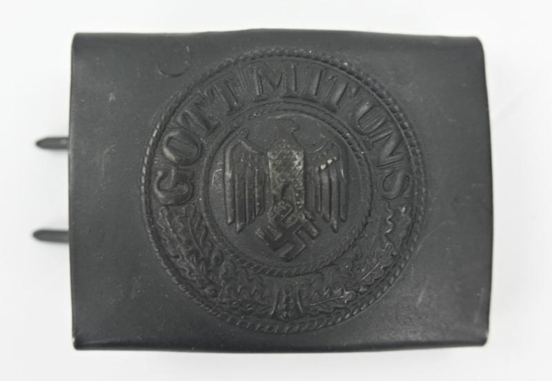 German KM Beltbuckle