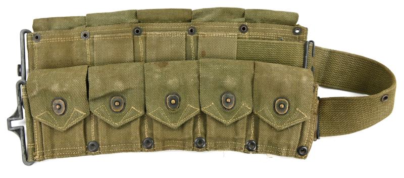 US WW2 M1 Garand Ammo Belt