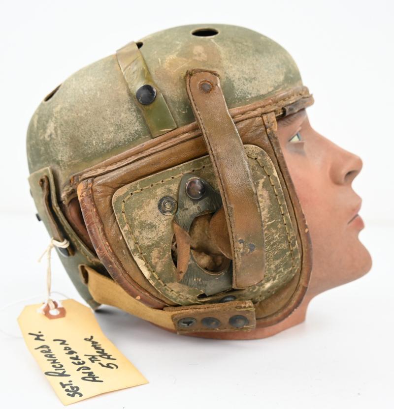 Tanker shop helmet ww2