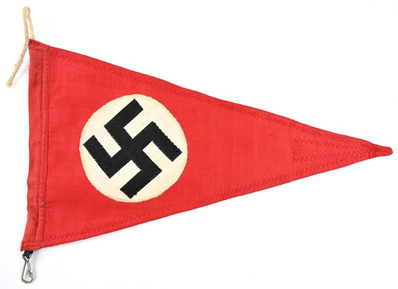 German Third Reich Car Pennant