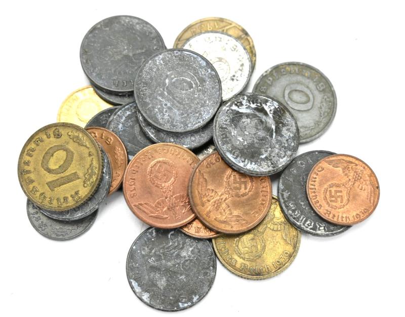 German Third Reich Era Coins Set
