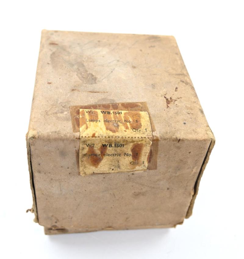 British WW2 Bicycle Light in Box