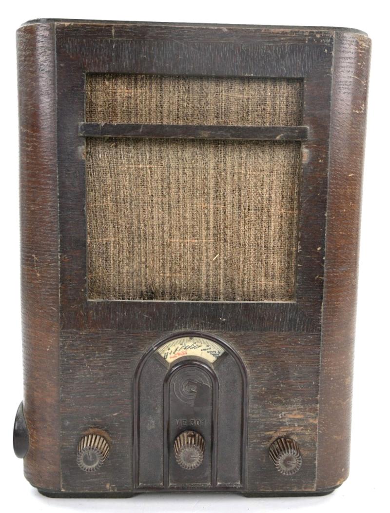 German Third Reich Era Civil Radio 'Volksempfanger VE301'