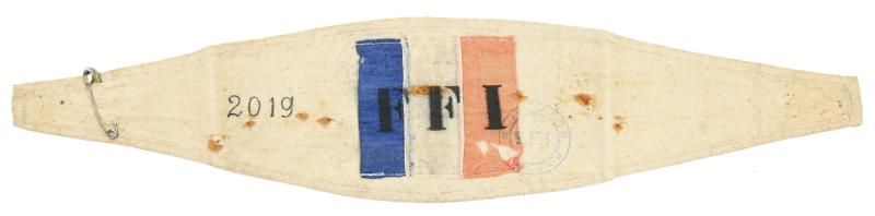 French WW2 FFI Armband