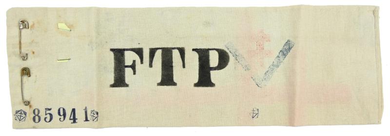 French WW2 FTP Armband