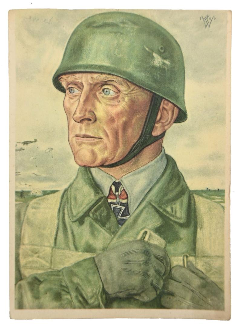 WorldWarCollectibles German Willrich Type Postcard Oberst Brauer worldwarcollectibles-german-willrich-type-postcard-oberst-brauer