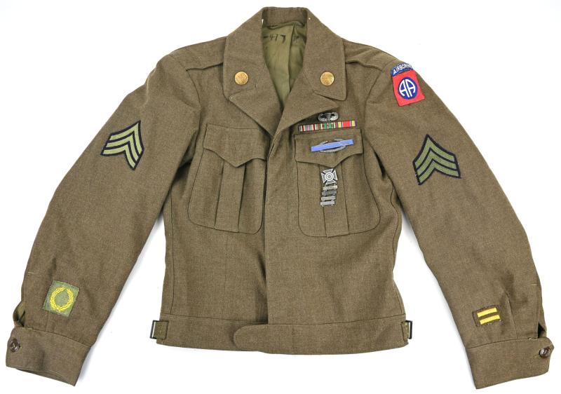 US WW2 82nd Airborne Division Paratrooper Service Dress