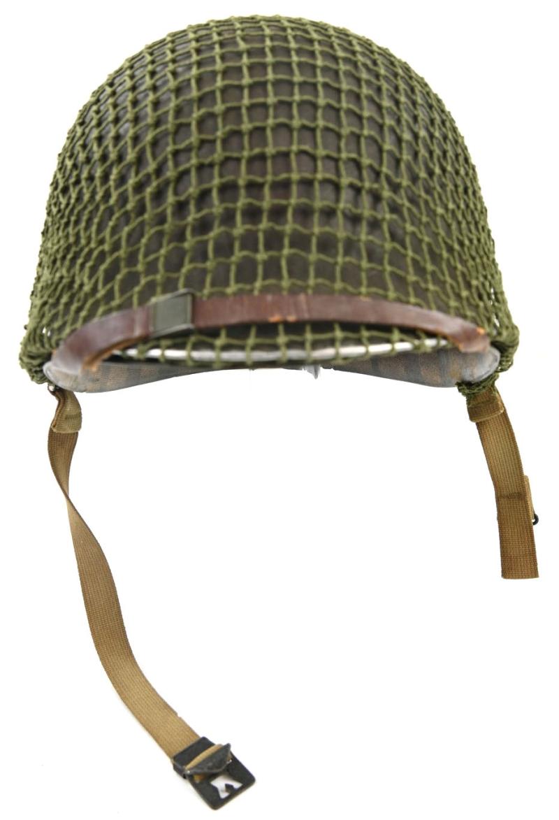 US WW2 M1 Fixed Bale Combat Helmet