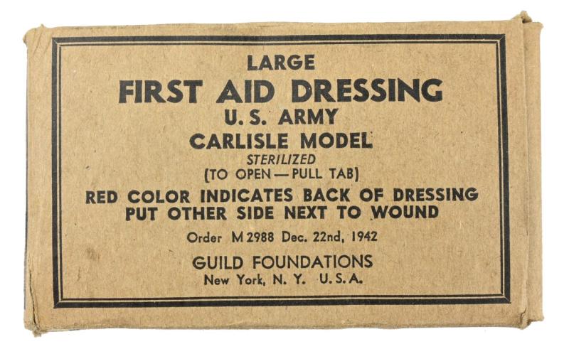 US WW2 Medical First Aid Dressing