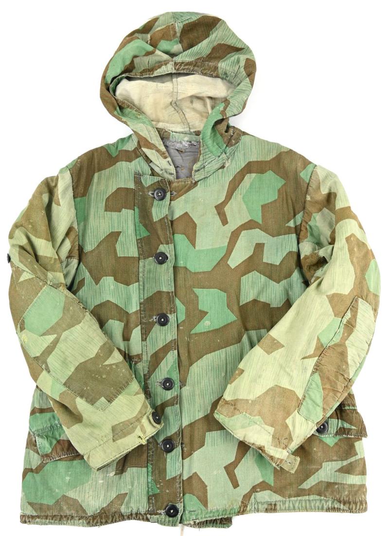 WorldWarCollectibles | German WH Non-Reversible Splitter Camo Parka